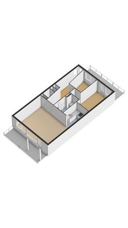 Floorplan - Wageningseberg 102, 3524 LS Utrecht